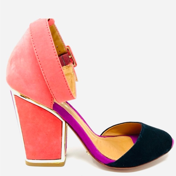 SCHULTZ - Color Block Sandals - Picture 6 of 13